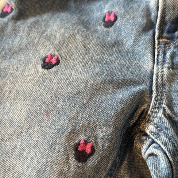 Baby Gap Disney Minnie & Mickey Denim Jeans/Leggings Size Toddler 2T - Picture 10 of 13